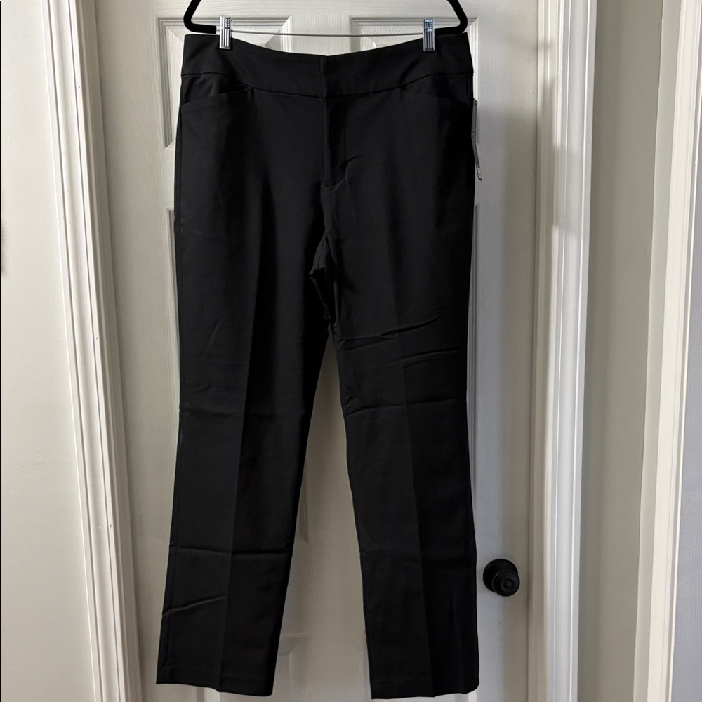 Liverpool Black Maille Boot Cut Pants